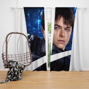 Valerian and the City of a Thousand Planets Movie Valerian Dane Dehaan Window Curtain