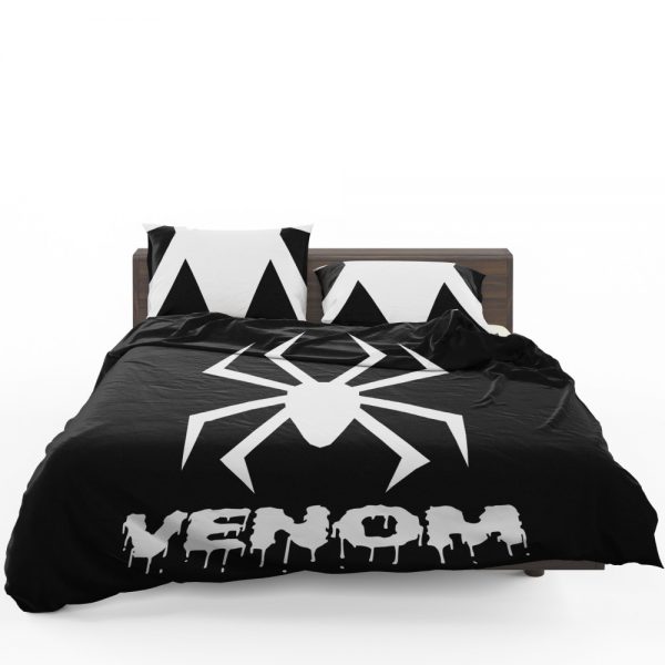 Venom Movie Black Shapes Symbol Venom Bedding Set 1