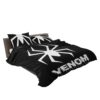 Venom Movie Black Shapes Symbol Venom Bedding Set 3