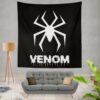 Venom Movie Black Shapes Symbol Venom Wall Hanging Tapestry
