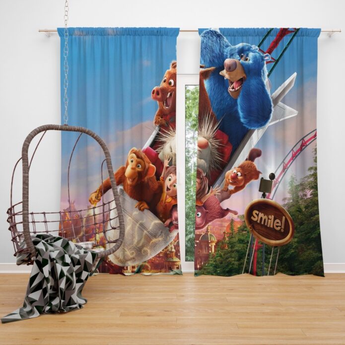 Wonder Park Movie Kids Window Curtain