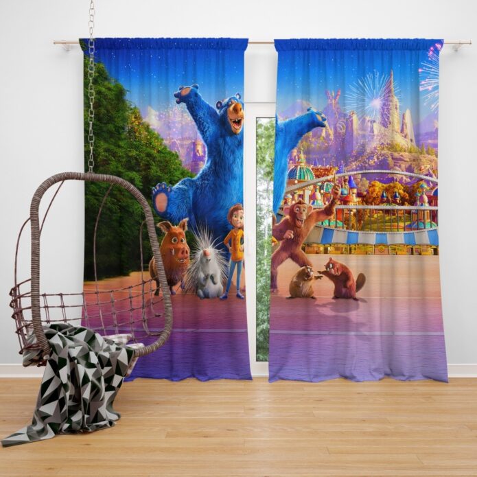 Wonder Park Movie Paramount Animation Window Curtain