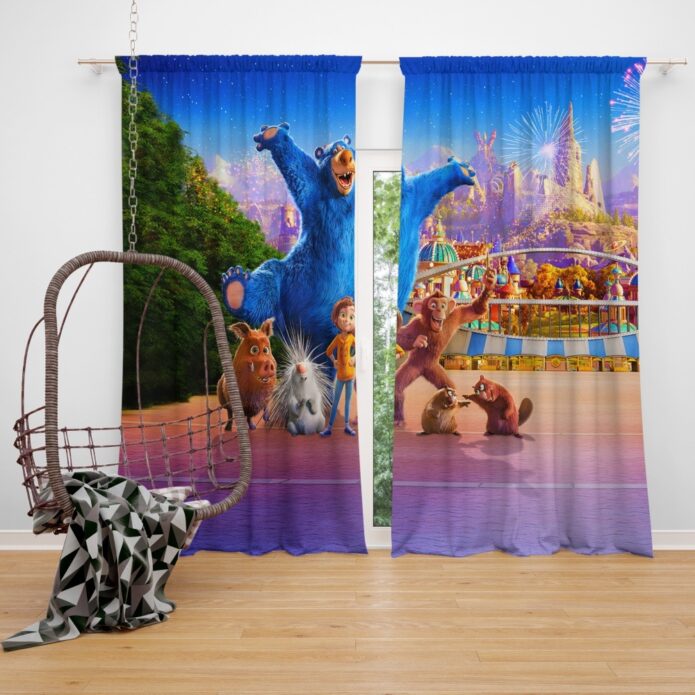 Wonder Park Movie Paramount Animation Window Curtain