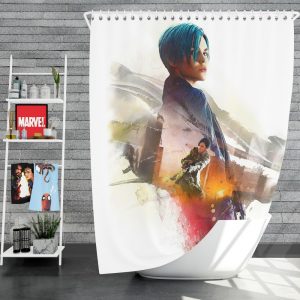 XXX Return of Xander Cage Movie Ruby Rose Adele Wolff Shower Curtain
