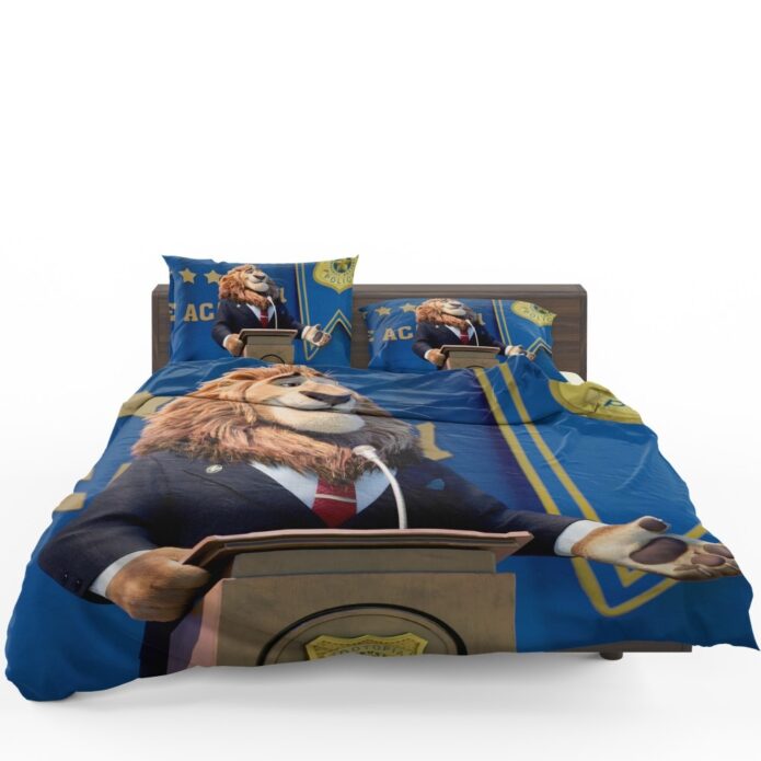 Zootopia Movie Mayor Lionheart Bedding Set 1