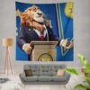 Zootopia Movie Mayor Lionheart Wall Hanging Tapestry