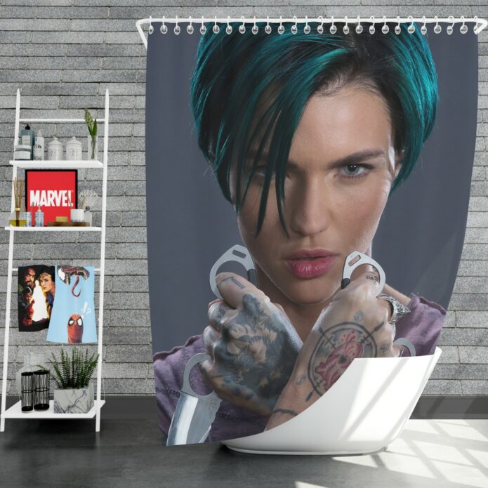 xXx Return of Xander Cage Movie Ruby Rose Shower Curtain