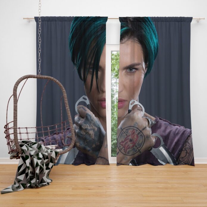 xXx Return of Xander Cage Movie Ruby Rose Window Curtain