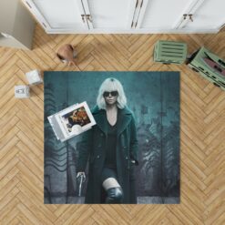 Atomic Blonde Movie Atomic Blonde Charlize Theron Bedroom Living Room Floor Carpet Rug 1