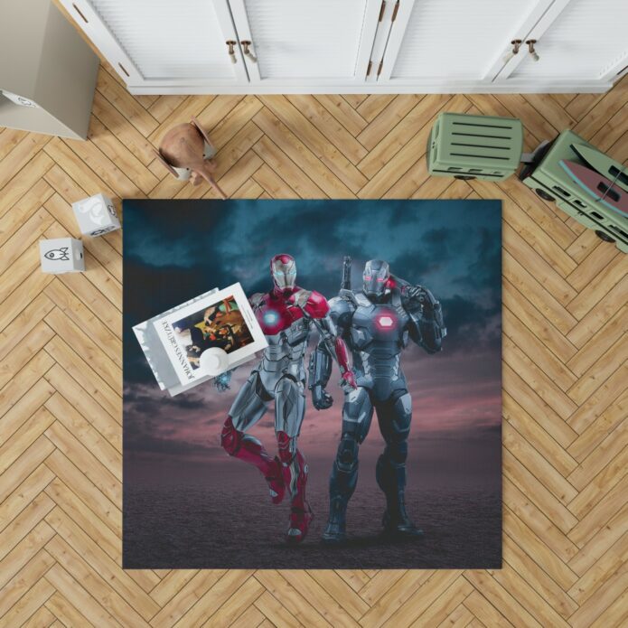 Avengers Age of Ultron Movie Iron Man War Machine Bedroom Living Room Floor Carpet Rug 1