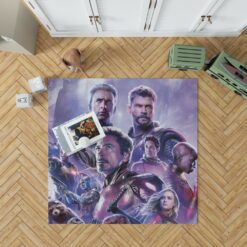 Avengers Endgame Movie Marvel Comics Bedroom Living Room Floor Carpet Rug 1