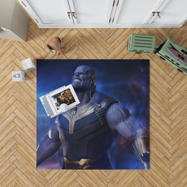 Avengers Infinity War Movie Thanos The Great Villain Bedroom Living Room Floor Carpet Rug 1