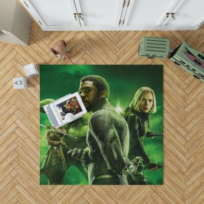 Avengers Infinity War Okoye Black Panther Black Widow Hulk Bedroom Living Room Floor Carpet Rug 1