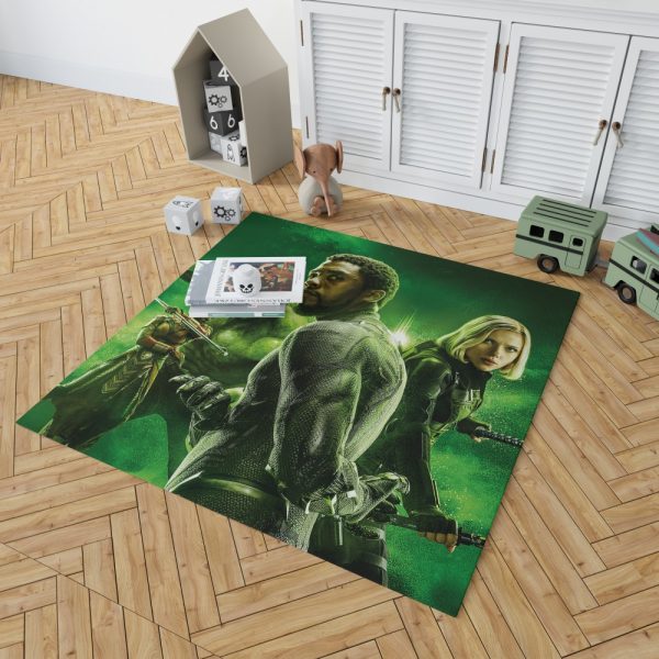 Avengers Infinity War Okoye Black Panther Black Widow Hulk Bedroom Living Room Floor Carpet Rug 2