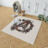 Avengers Logo Print Bedroom Living Room Floor Carpet Rug 2