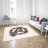 Avengers Logo Print Bedroom Living Room Floor Carpet Rug 3