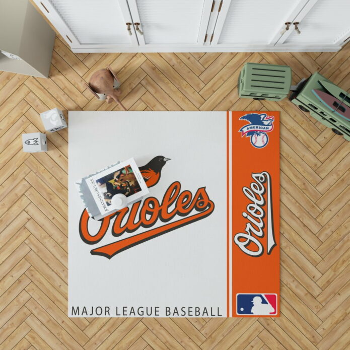 Baltimore Orioles MLB Baseball American League Floor Carpet Rug Mat 1