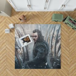 Bard the Bowman in The Hobbit Battle of the Five Armies Movie Bedroom Living Room Floor Carpet Rug 1