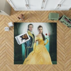 Beauty And The Beast 2017 Movie Emma Watson Bedroom Living Room Floor Carpet Rug 1