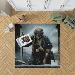 Bilbo Baggins in The Hobbit Battle of the Five Armies Movie Bedroom Living Room Floor Carpet Rug 1