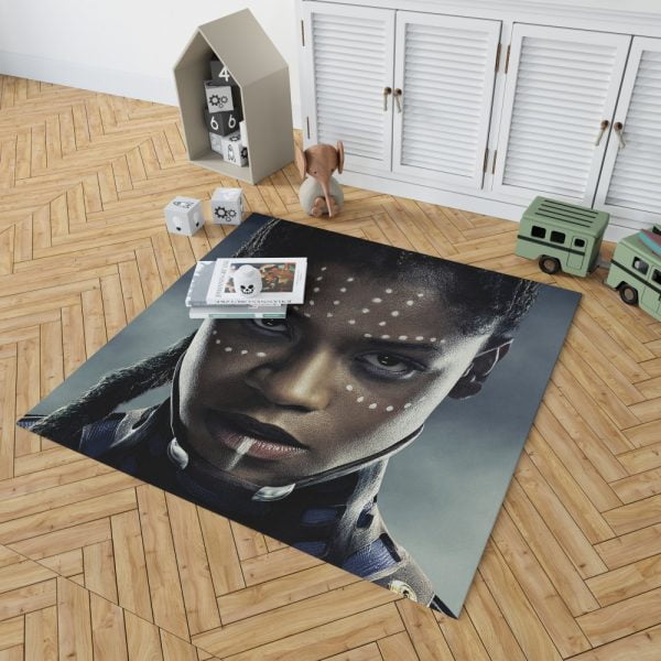 Black Panther Letitia Wright Shuri Bedroom Living Room Floor Carpet Rug 2