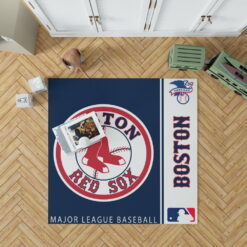 Boston Red Sox MLB Baseball American League Floor Carpet Rug Mat 1