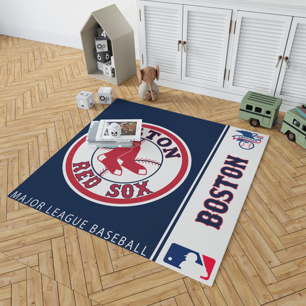 Boston Red Sox MLB Baseball American League Floor Carpet Rug Mat