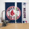 Boston Red Sox MLB Baseball American League Window Curtain