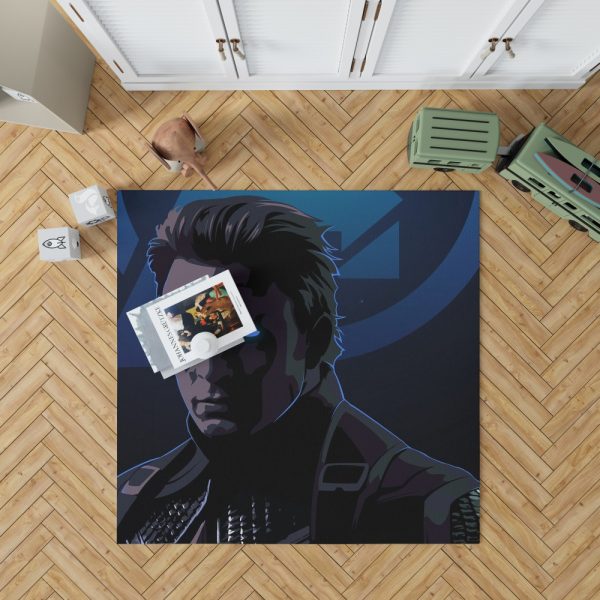 Captain America Avengers Endgame Movie Marvel Comics Bedroom Living Room Floor Carpet Rug 1