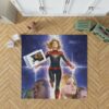 Captain Marvel Movie Brie Larson SHIELD Bedroom Living Room Floor Carpet Rug 1