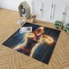 Captain Marvel Movie Carol Danvers Super Women Bedroom Living Room Floor Carpet Rug 2
