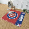 Chicago Cubs MLB Baseball National League Floor Carpet Rug Mat 2