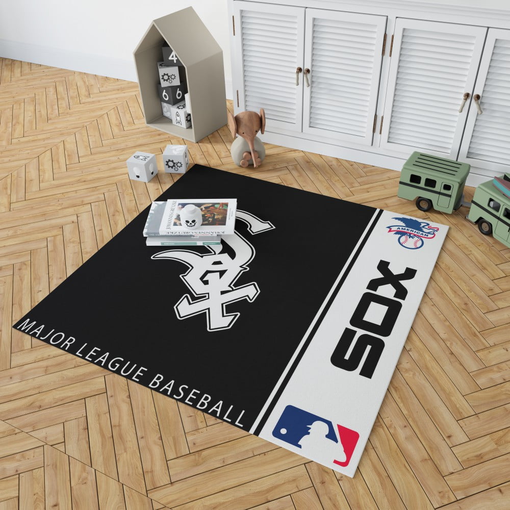 Chicago White Sox Mlb Baseball American League Floor Carpet Rug