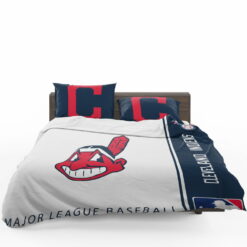 Cleveland Indians MLB Baseball American League Bedding Set 1