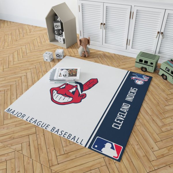 Cleveland Indians MLB Baseball American League Floor Carpet Rug Mat 2
