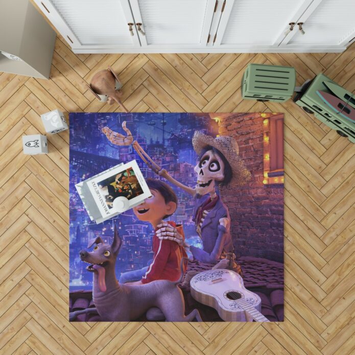 Coco Movie Dante Hector Miguel Rivera Bedroom Living Room Floor Carpet Rug 1