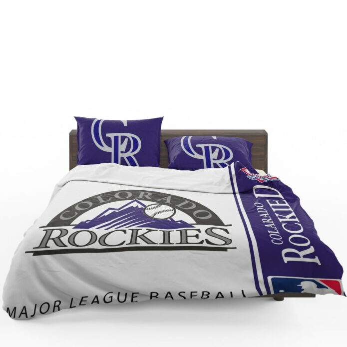 Colorado Rockies MLB Baseball National League Bedding Set 1