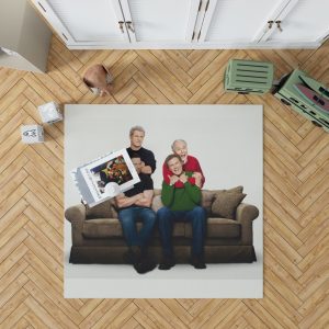Daddy's Home 2 Movie John Lithgow Mark Wahlberg Mel Gibson Will Ferrell Bedroom Living Room Floor Carpet Rug 1
