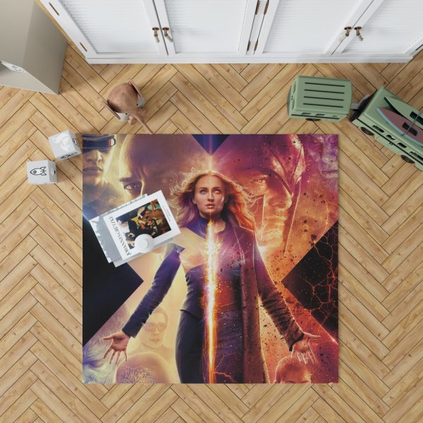 Dark Phoenix Movie Sophie Turner X-Men Bedroom Living Room Floor Carpet Rug 1