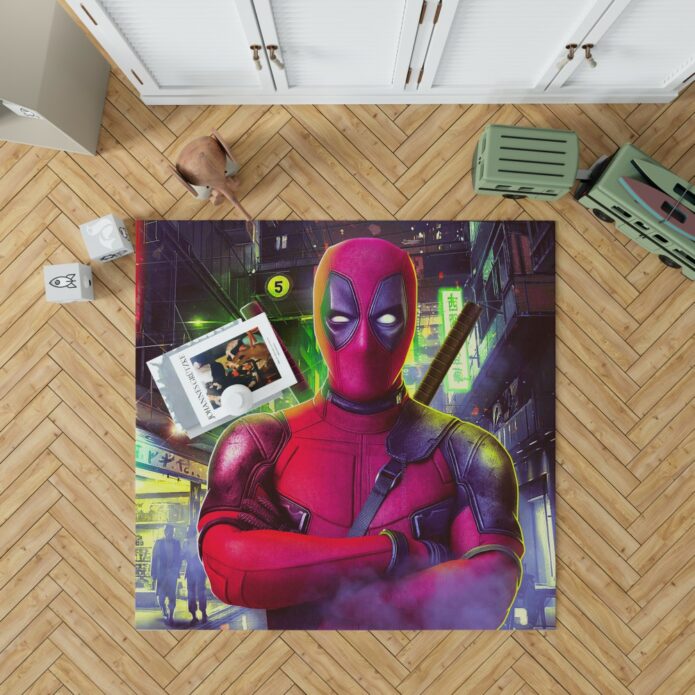 Deadpool 2 Movie Wade Wilson Bedroom Living Room Floor Carpet Rug 1