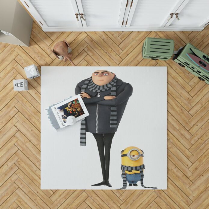 Despicable Me 3 Movie Gru Stuart Bedroom Living Room Floor Carpet Rug 1