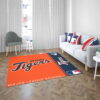 Detroit Tigers MLB Baseball American League Floor Carpet Rug Mat 3