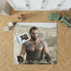 Game Of Thrones TV Series DrogoJason Momoa Bedroom Living Room Floor Carpet Rug 1