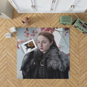Game Of Thrones TV Series Sansa Stark Sophie Turner Bedroom Living Room Floor Carpet Rug 1
