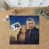 George Clooney & Brittany Robertson in Tomorrowland Movie Bedroom Living Room Floor Carpet Rug 1