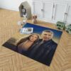 George Clooney & Brittany Robertson in Tomorrowland Movie Bedroom Living Room Floor Carpet Rug 2