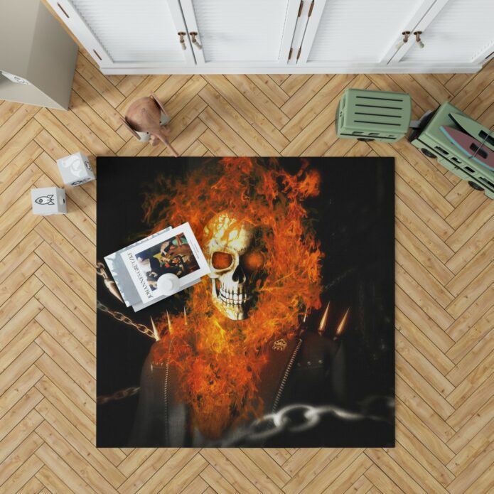 Ghost Rider Movie Ghost Rider Bedroom Living Room Floor Carpet Rug 1