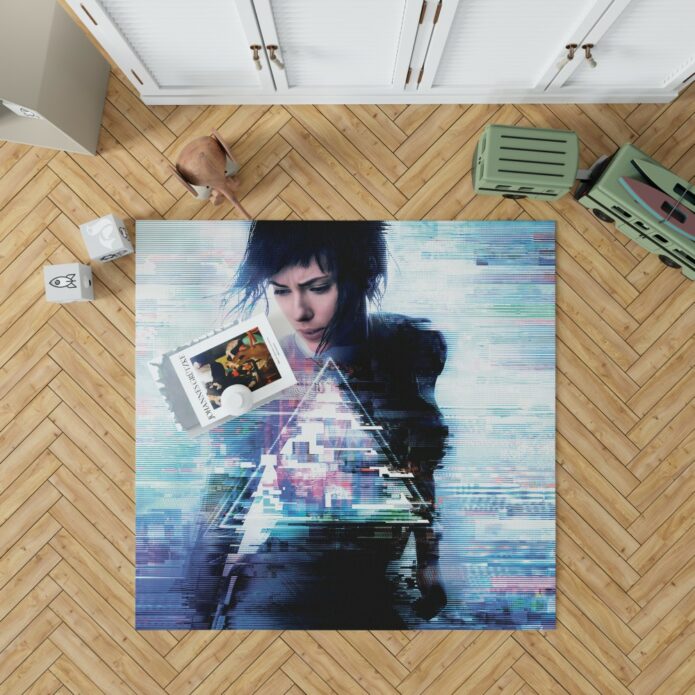 Ghost in the Shell 2017 Movie Scarlett Johansson Bedroom Living Room Floor Carpet Rug 1