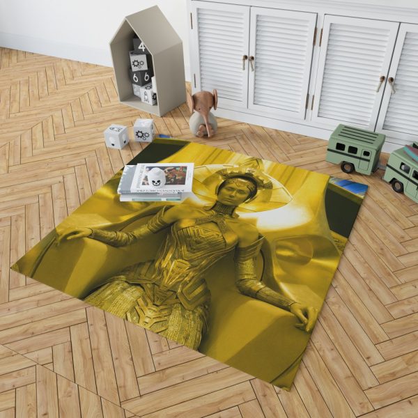 Guardians of the Galaxy Vol 2 Movie Ayesha Elizabeth Debicki Bedroom Living Room Floor Carpet Rug 2