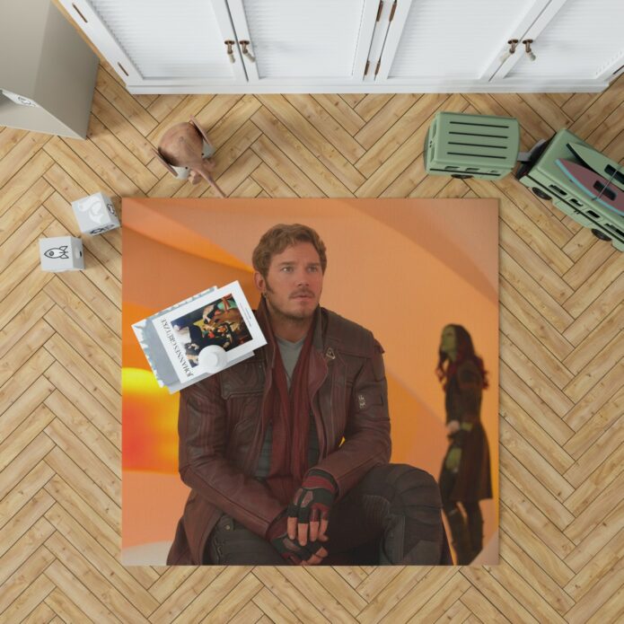 Guardians of the Galaxy Vol 2 Movie Chris Pratt Star Lord Bedroom Living Room Floor Carpet Rug 1